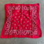 70's Red Bandana - OS