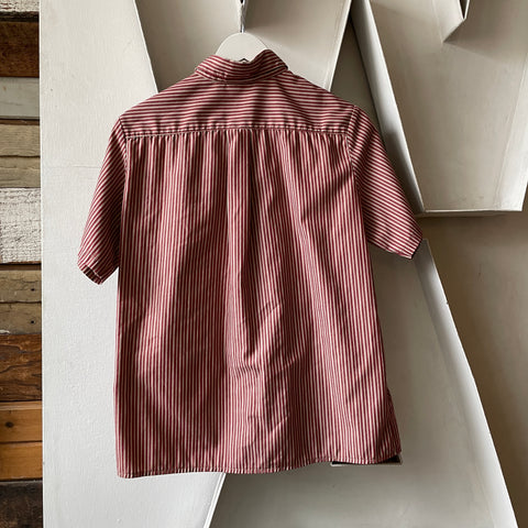70’s Striped DQ Uniform Shirt - Medium