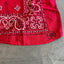 70's Red Bandana - OS