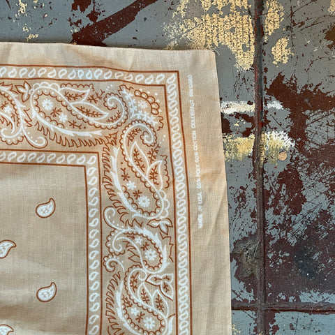 90’s Tan Bandana - OS