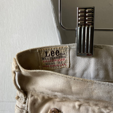 60’s Lee Westerner Cowboy Denim - 31” x 28”