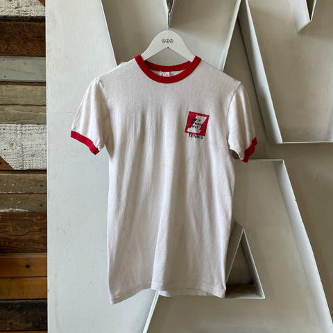 60’s Tennis Ringer Tee - Small