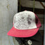 80's Burgundy Deer Trucker - OS