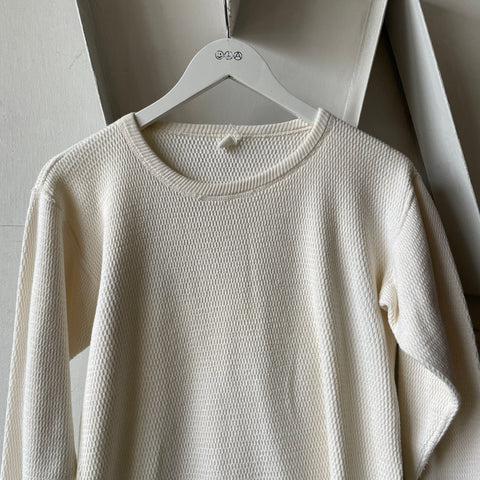 70’s Waffle Knit Thermal - Medium