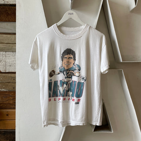 80’s Big Face Dan Marino Dolphins Tee - Medium