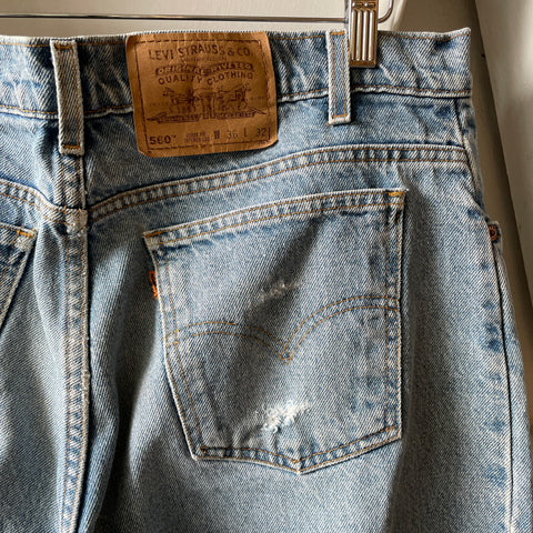 90’s Levi’s Orange Tab 560 - 35” x 31”