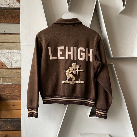 50’s Lehigh Wool Varsity Jacket - Small