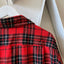 70’s Plaid Button-Up - Large