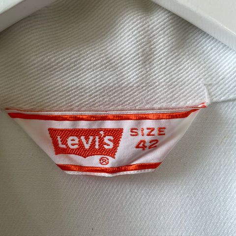 70’s Levi’s White Trucker Jacket - Large