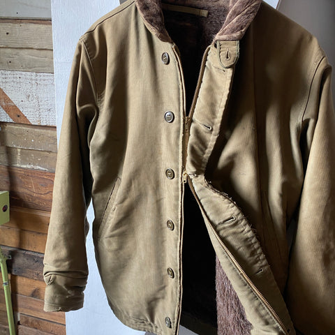 WW2 USN N-1 Deck Jacket - Large