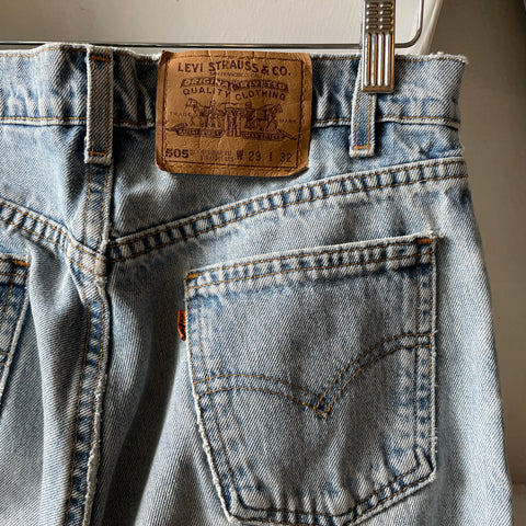 90’s Levi’s Orange Tab 505 - 28” x 32”