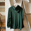 70’s Contrast Stitch Hoodie - Large