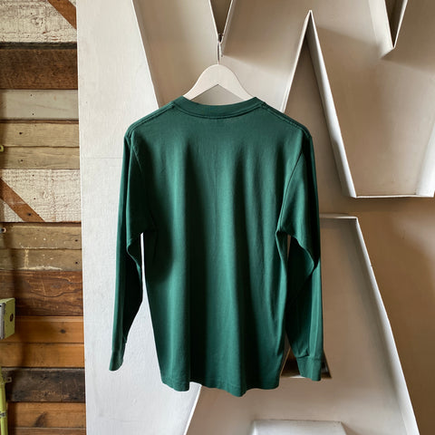 80’s Blank Long Sleeve Tee - Large