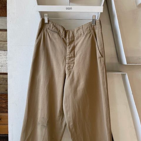 WW2 Military Chinos - 29” x 30”