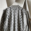 50’s Patterned Zip Sweater - Medium