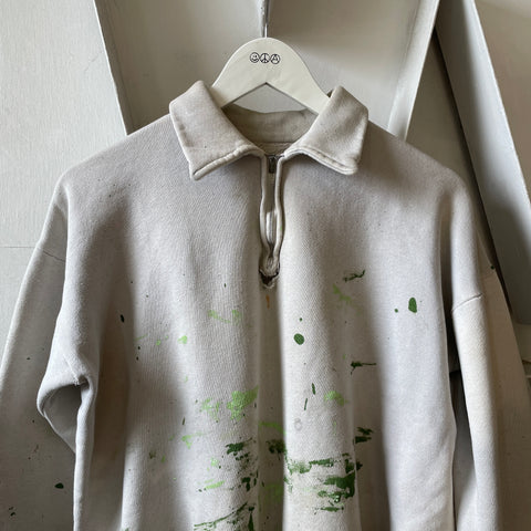 60’s Painter Quarter Zip Sweatshirt - Medium