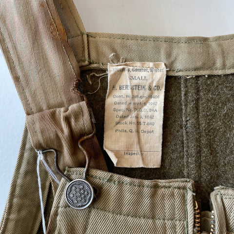 40's Winter Combat Trousers - Small