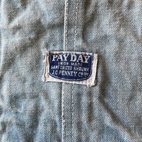 50's Payday Overalls - 31” x 29”