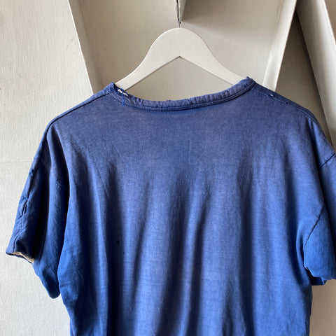 70's Champion Gym Shirt - Large