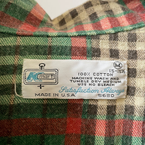 70’s Kmart Washed Out Flannel - Medium