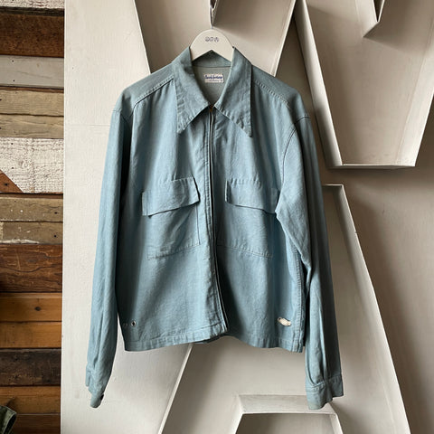 60’s Cotton Zip Jacket - Large