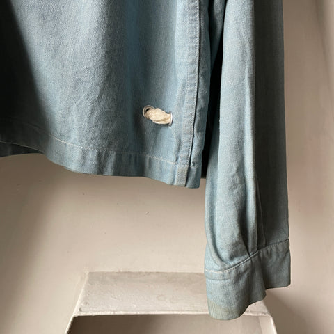 60’s Cotton Zip Jacket - Large