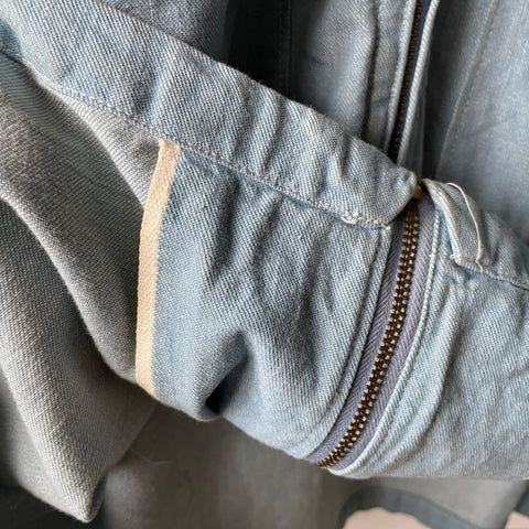 60’s Cotton Zip Jacket - Large