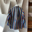 70’s White Stag Striped Chorecoat - Large