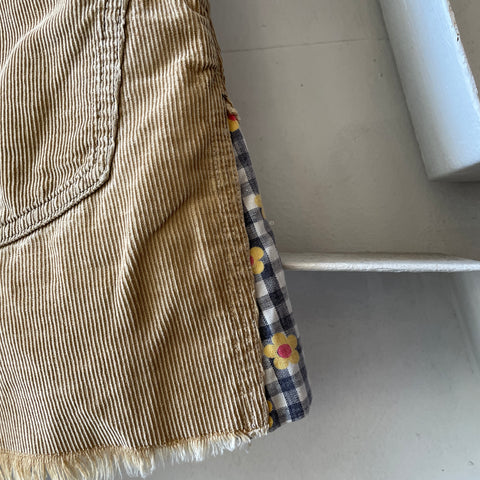60’s Big E Cutie Shorts - 27” x 4”