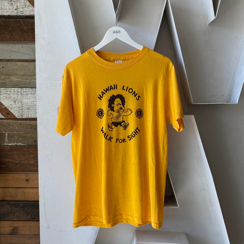 80's Hawaiian Lion Tee - XL