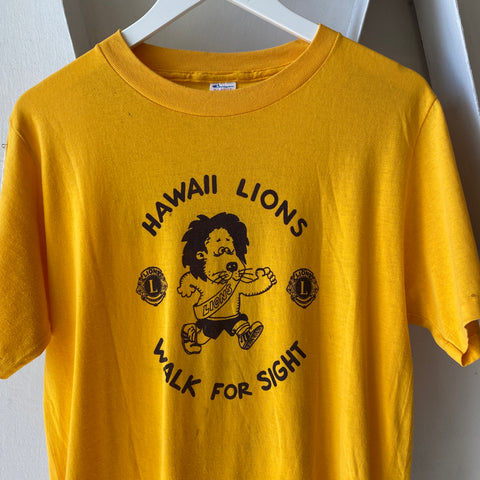 80's Hawaiian Lion Tee - XL
