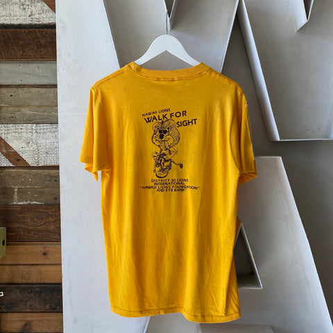 80's Hawaiian Lion Tee - XL