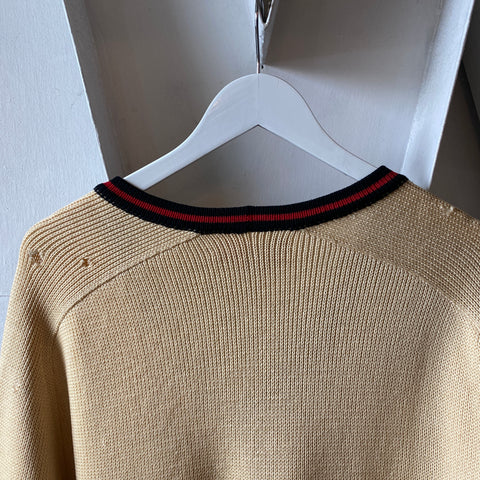 40’s Grid Cardigan - Large