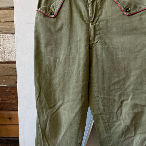 60’s Boy Scouts Pants - 30” x 29”