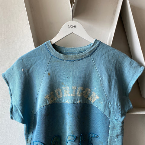 50's Patchwork Crewneck Sweatshirt - Medium