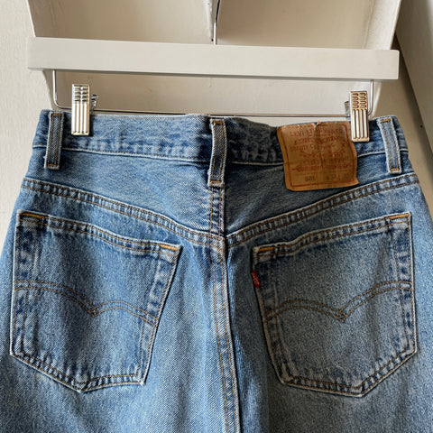 90’s Levi’s Chopped 501 - 30” x 27”