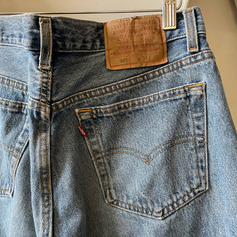 90’s Levi’s Chopped 501 - 30” x 27”
