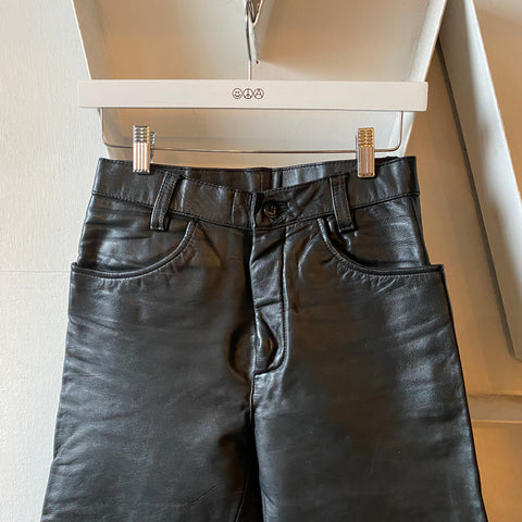 80’s Wilson Leather Pants - 25.5” x 28”