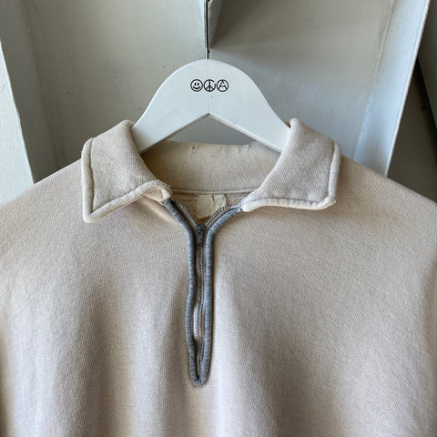 60's Penney’s Two Tone Zip Sweat- Large