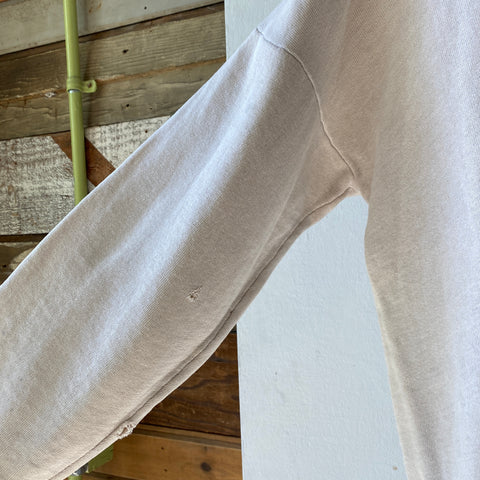 60's Penney’s Two Tone Zip Sweat- Large