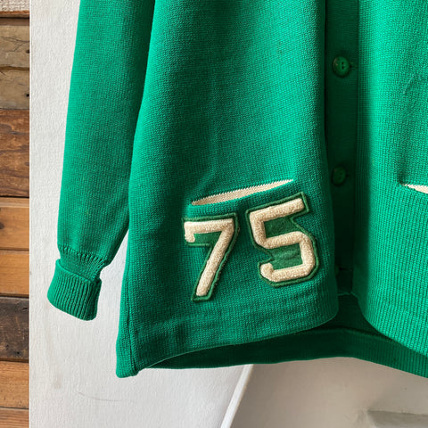 70's Collegiate Cardigan - Large