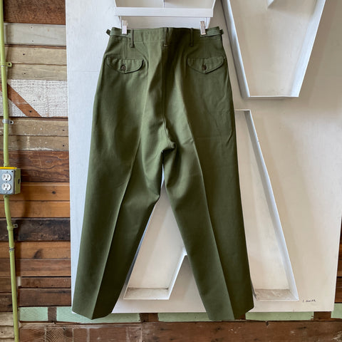 50’s Military Wool Field Trousers - 35” x 29”