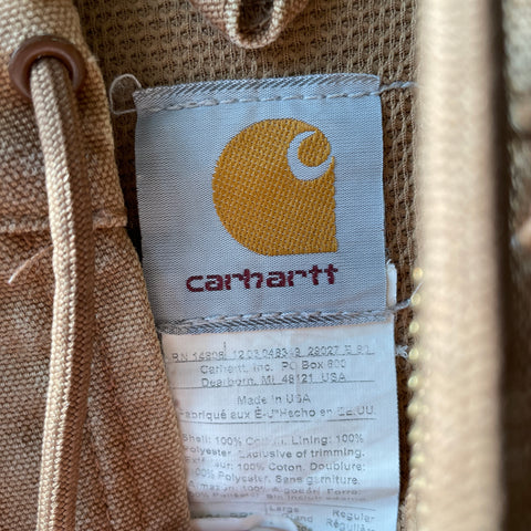 90’s Hooded Carhartt Jacket - Large