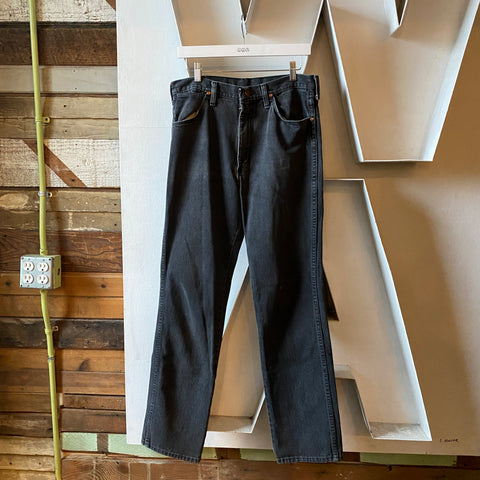 90’s Black Wrangler Denim - 31” x 32”