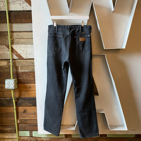 90’s Black Wrangler Denim - 31” x 32”
