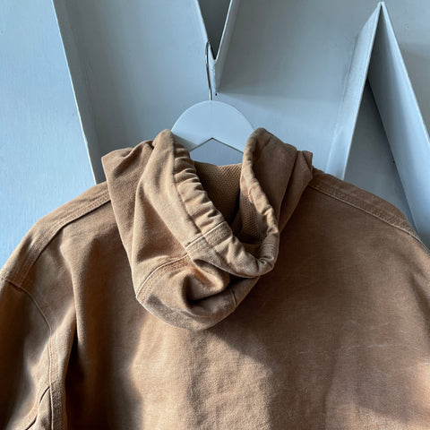 90’s Hooded Carhartt Jacket - Large