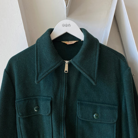 60's Cropped Wool Jacket - Small