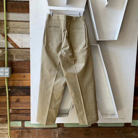 50’s Starched & Pressed Officer Chinos - 30” x 30”