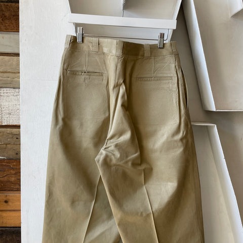50’s Starched & Pressed Officer Chinos - 30” x 30”