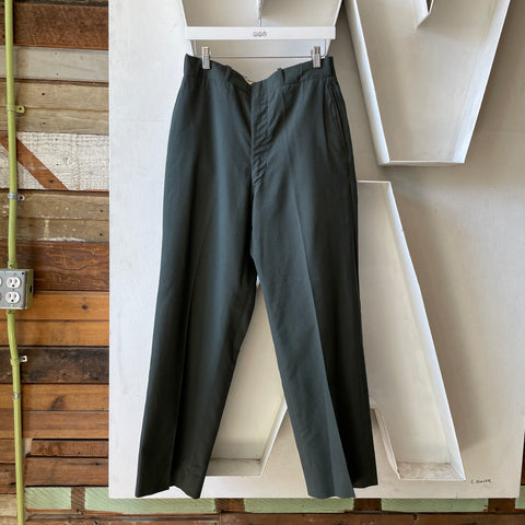 60’s Military Tropical Wool Trousers - 30” x 28.5”